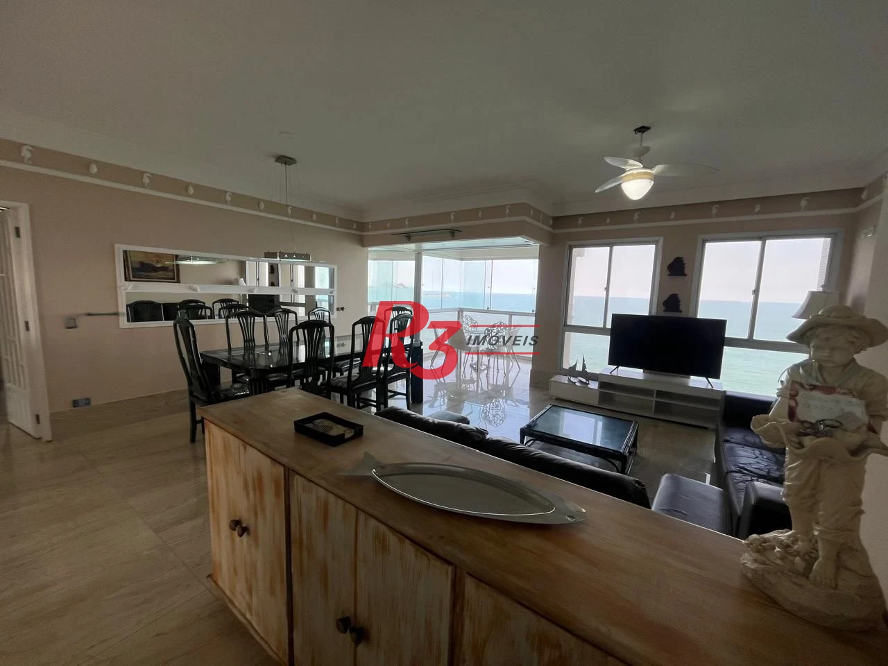 Apartamento com 3 dormitórios à venda, 120 m² por R$ 950.000,00 - Pitangueiras – P – Morro do Maluf - Guarujá/SP
