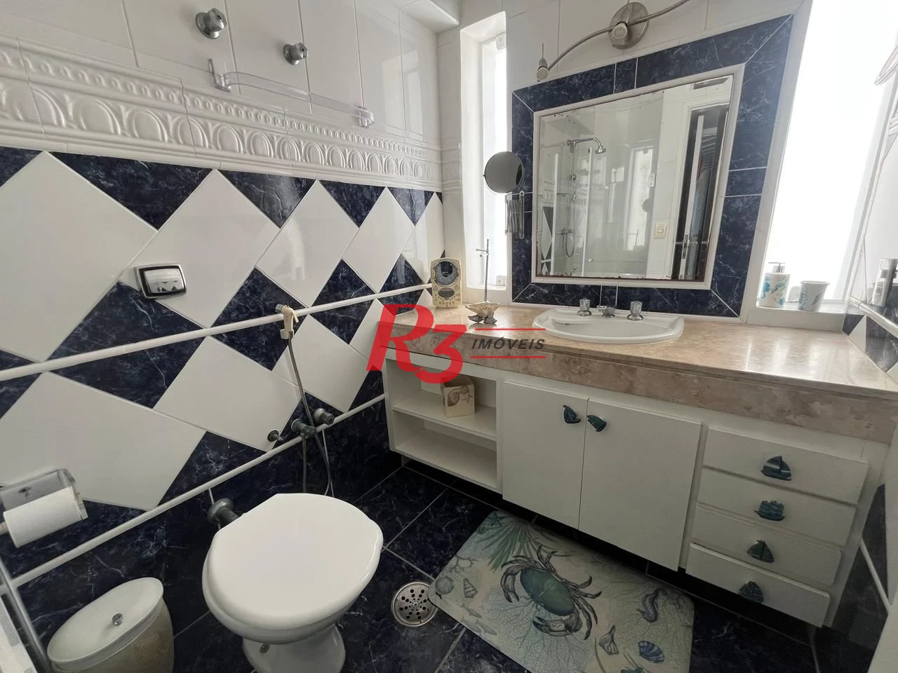 Apartamento com 3 dormitórios à venda, 120 m² por R$ 950.000,00 - Pitangueiras – P – Morro do Maluf - Guarujá/SP