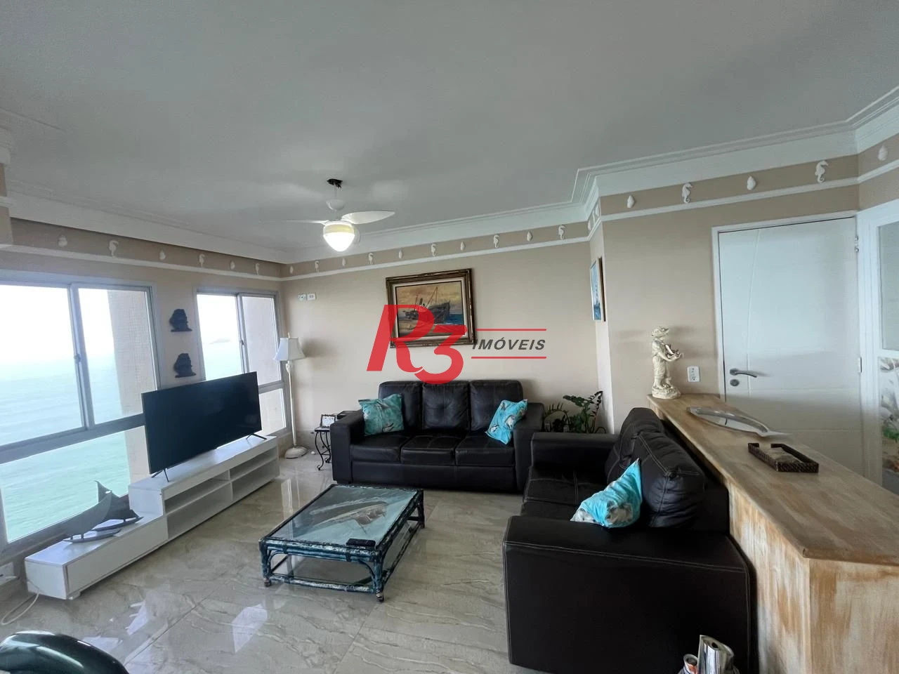 Apartamento com 3 dormitórios à venda, 120 m² por R$ 950.000,00 - Pitangueiras – P – Morro do Maluf - Guarujá/SP