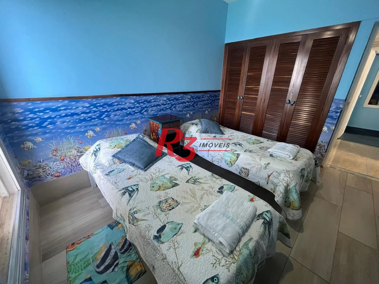 Apartamento com 3 dormitórios à venda, 120 m² por R$ 950.000,00 - Pitangueiras – P – Morro do Maluf - Guarujá/SP