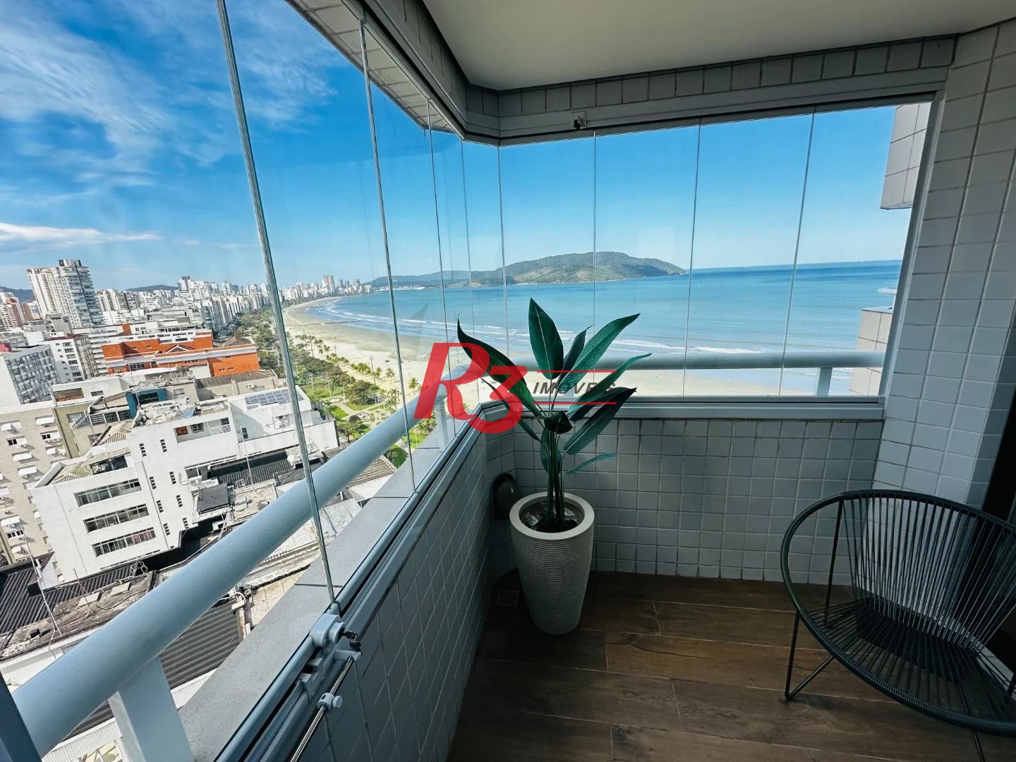 Flat com 1 dormitório, 43 m² - venda por R$ 780.000,00 ou aluguel por R$ 7.500,02/mês - Boqueirão - Santos/SP