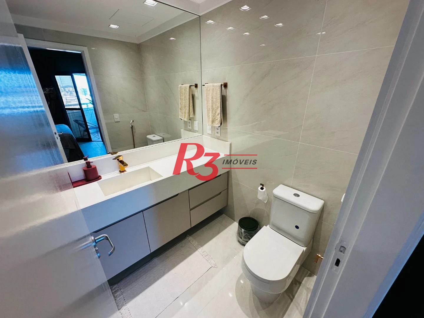Flat com 1 dormitório, 43 m² - venda por R$ 780.000,00 ou aluguel por R$ 7.500,02/mês - Boqueirão - Santos/SP