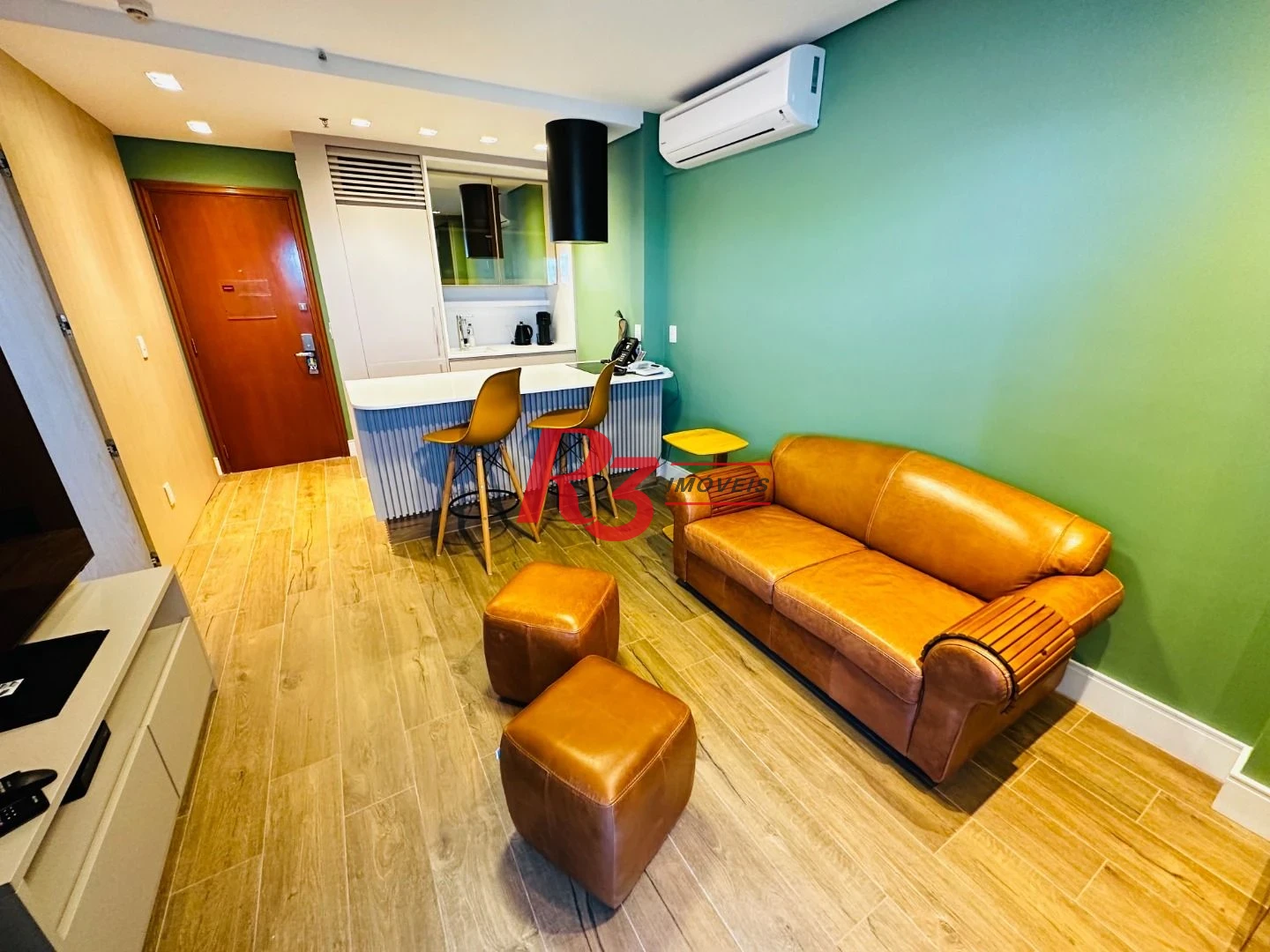Flat com 1 dormitório, 43 m² - venda por R$ 780.000,00 ou aluguel por R$ 7.500,02/mês - Boqueirão - Santos/SP