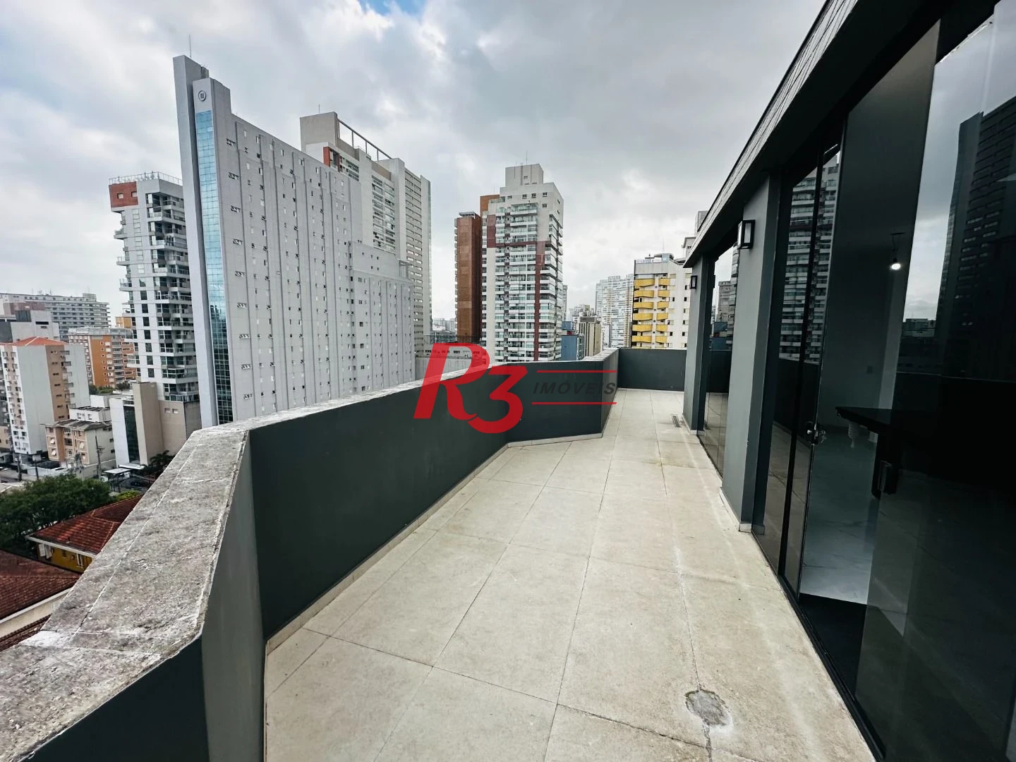 Cobertura à venda, 504 m² por R$ 4.900.000,00 - Gonzaga - Santos/SP