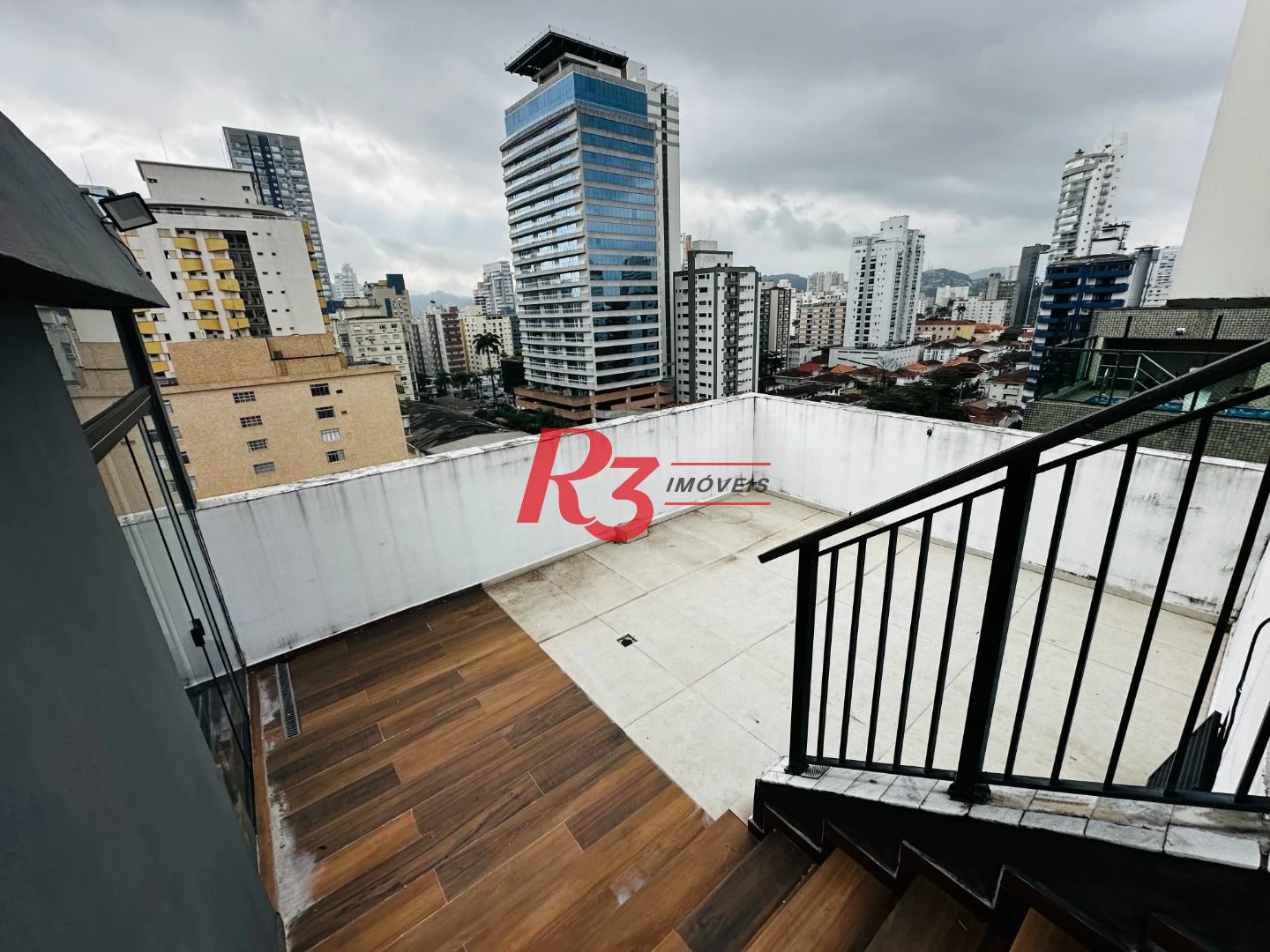 Cobertura à venda, 504 m² por R$ 4.900.000,00 - Gonzaga - Santos/SP