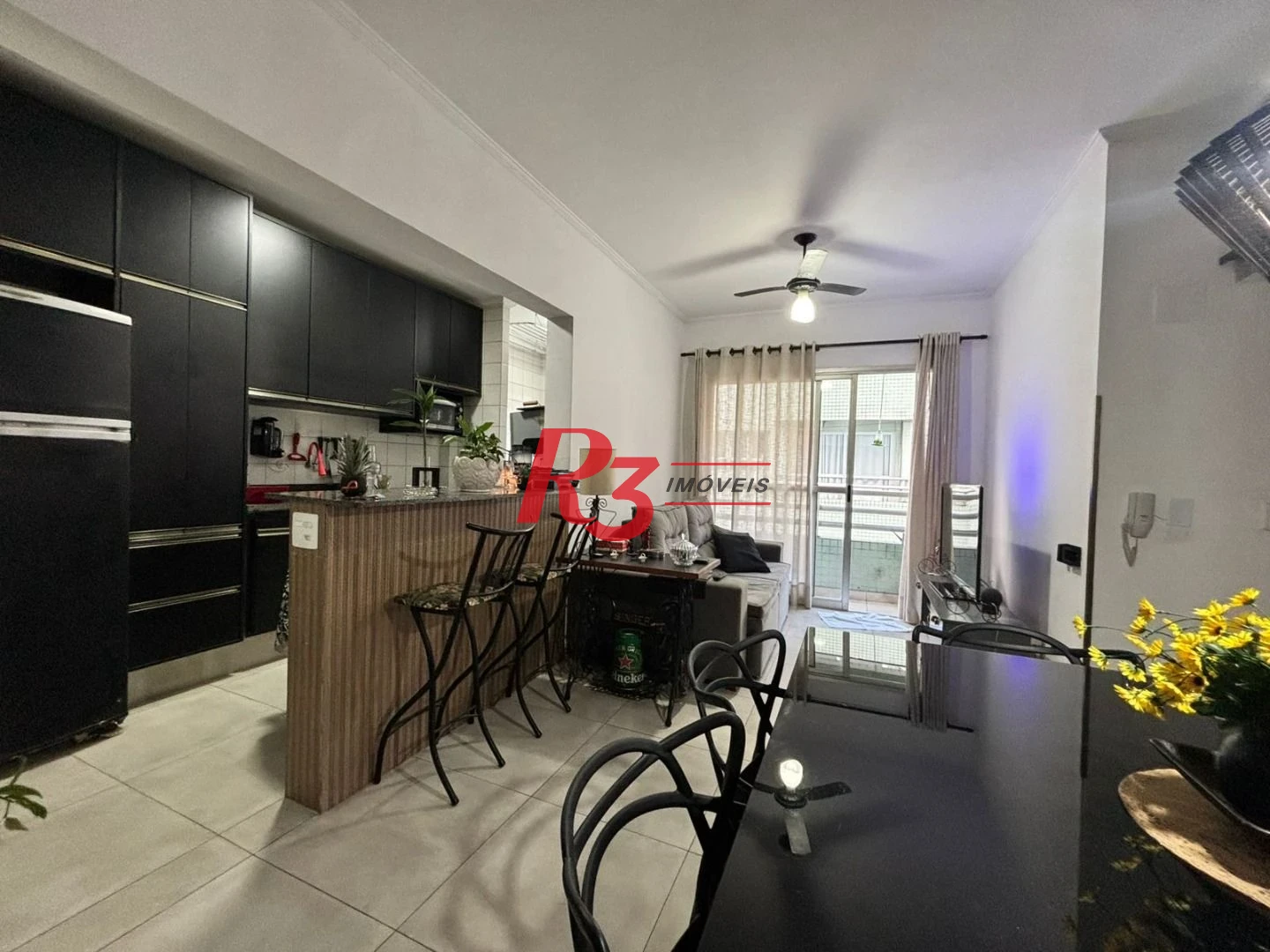 Apartamento à venda, 67 m² por R$ 480.000,00 - Encruzilhada - Santos/SP