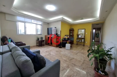 Apartamento à venda, 95 m² por R$ 615.000,00 - Marapé - Santos/SP