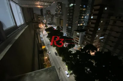 Apartamento com 1 dormitório à venda, 58 m² por R$ 405.000,00 - José Menino - Santos/SP