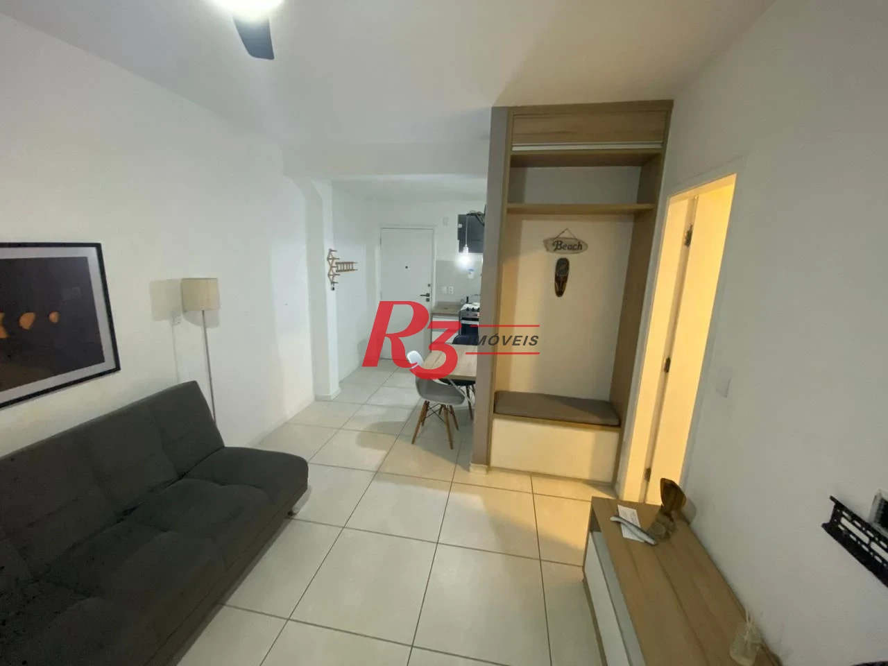 Apartamento com 1 dormitório à venda, 58 m² por R$ 405.000,00 - José Menino - Santos/SP