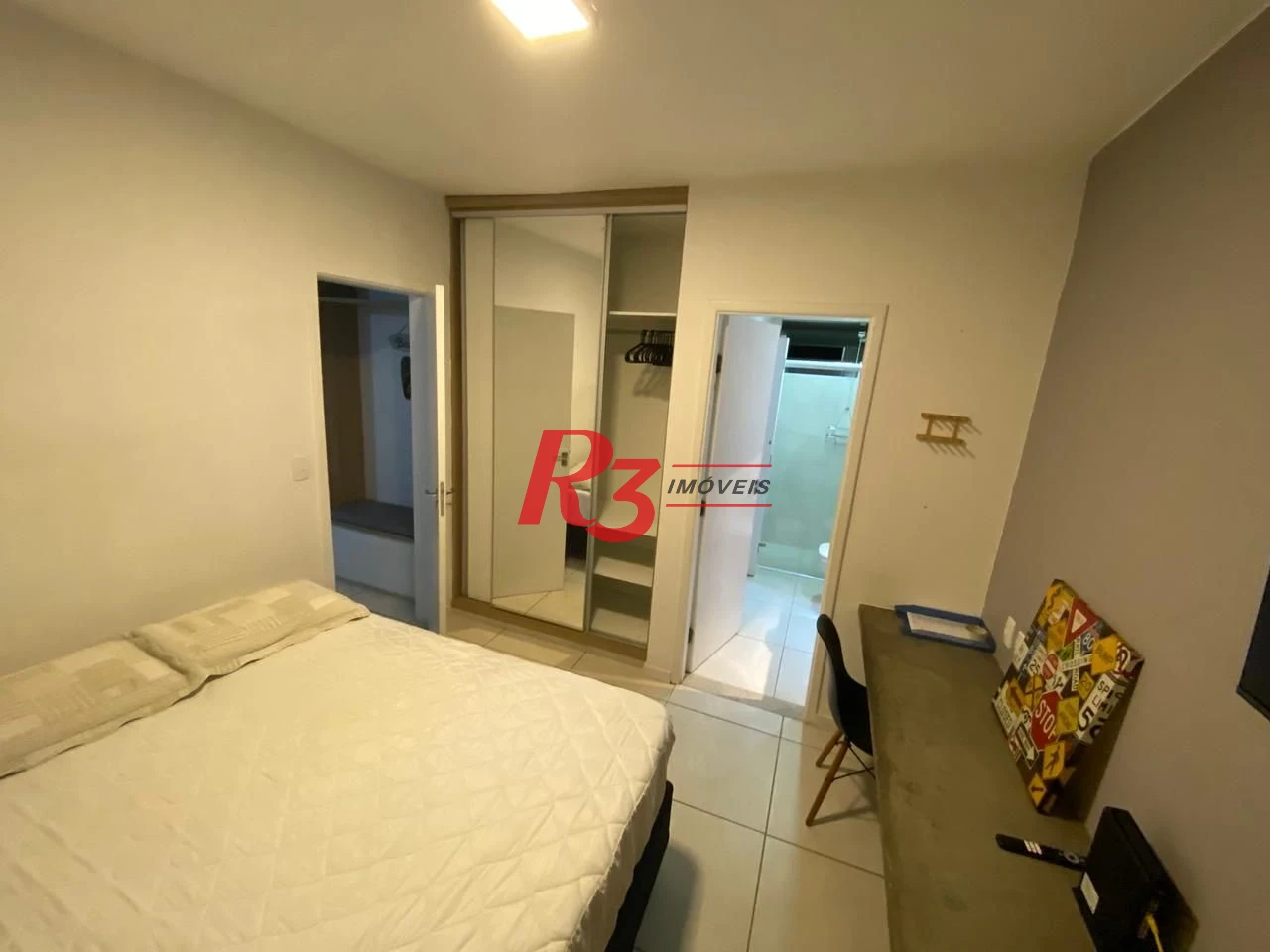 Apartamento com 1 dormitório à venda, 58 m² por R$ 405.000,00 - José Menino - Santos/SP