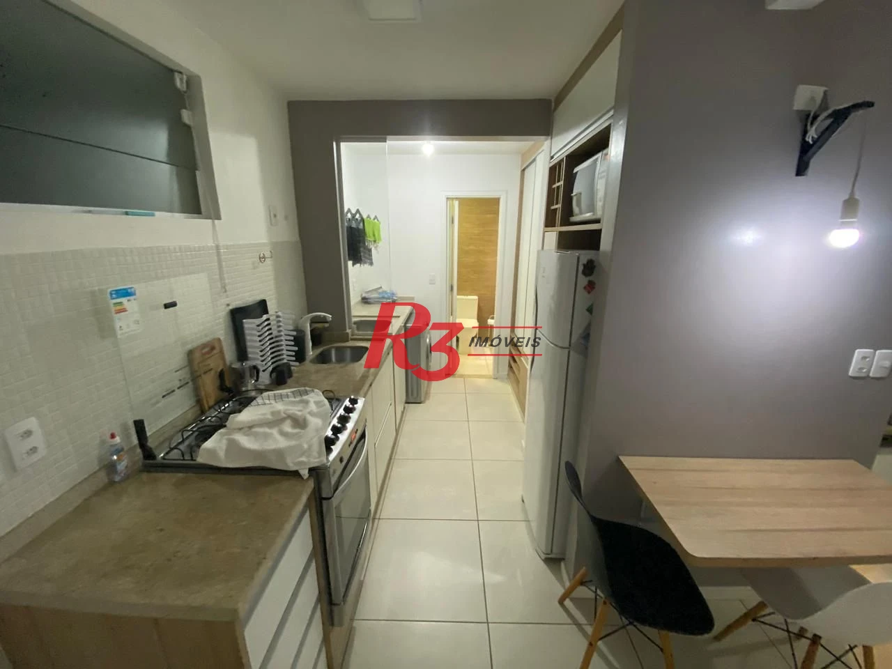 Apartamento com 1 dormitório à venda, 58 m² por R$ 405.000,00 - José Menino - Santos/SP