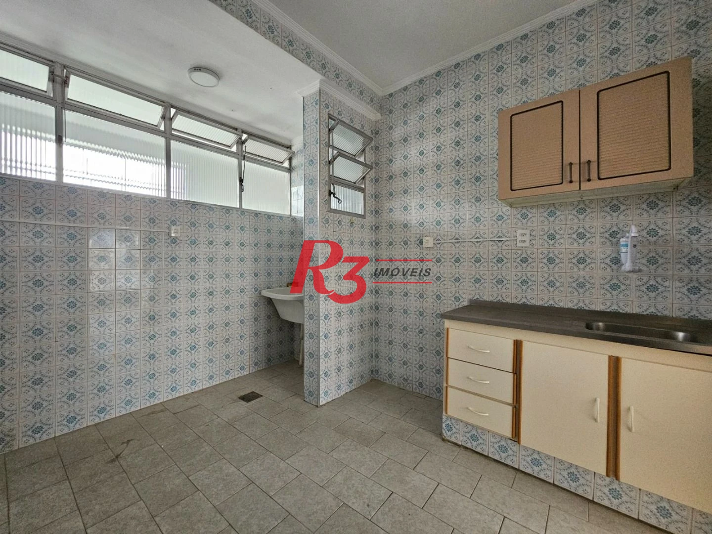 Apartamento com 1 dormitório à venda, 50 m² por R$ 395.000,00 - Boqueirão - Santos/SP