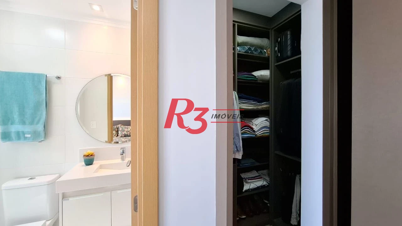 Apartamento à venda, 134 m² por R$ 2.650.000,00 - Gonzaga - Santos/SP