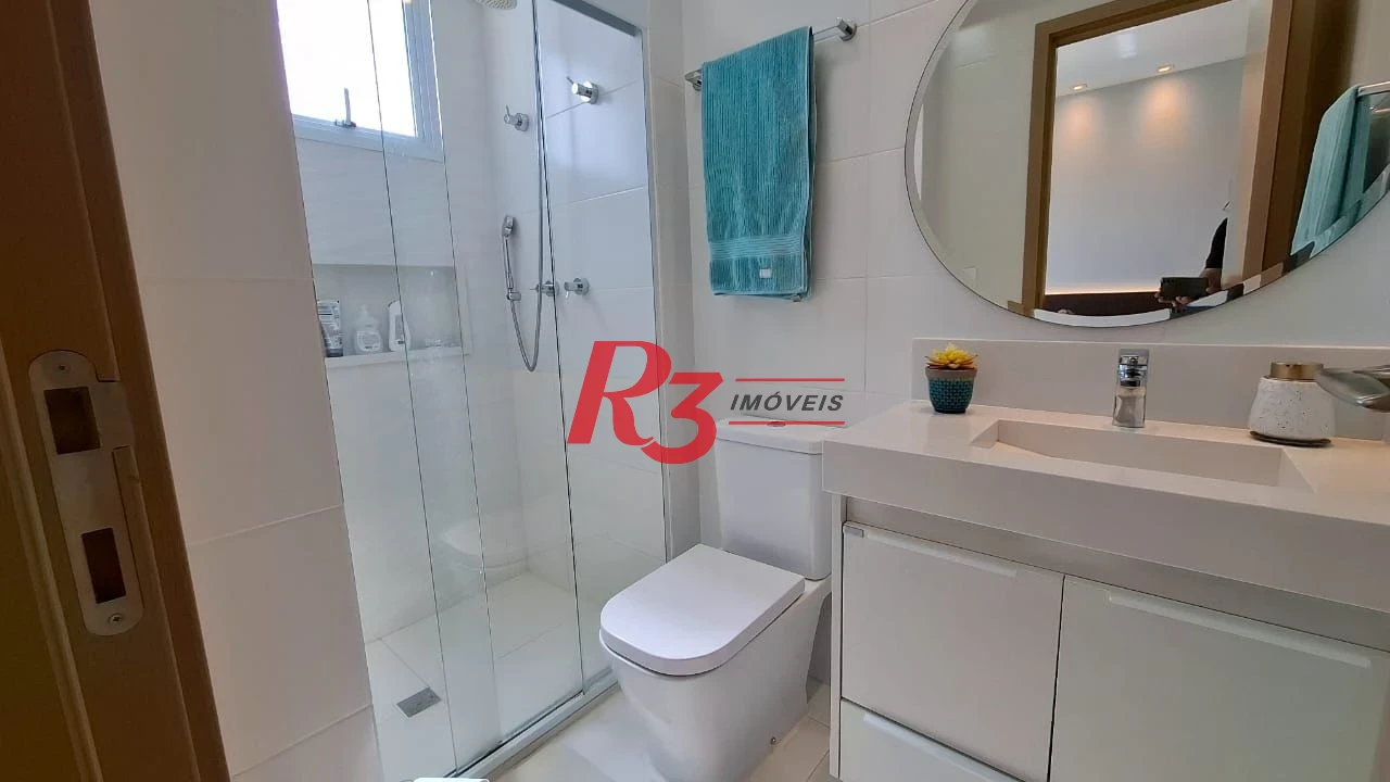Apartamento à venda, 134 m² por R$ 2.650.000,00 - Gonzaga - Santos/SP