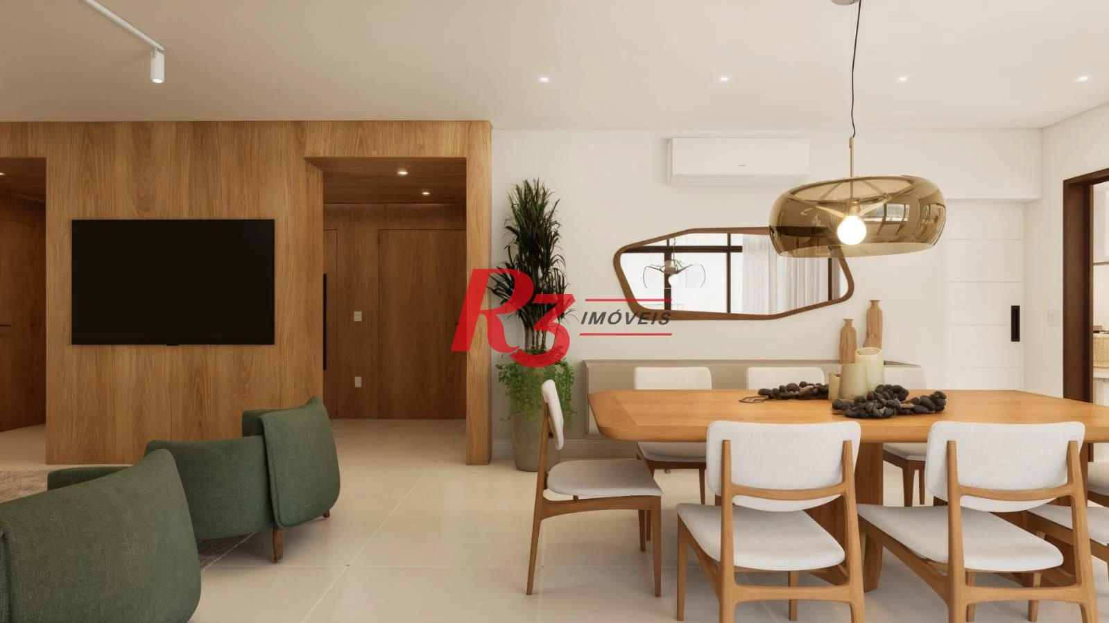 Apartamento à venda, 291 m² por R$ 4.290.000,00 - Aparecida - Santos/SP