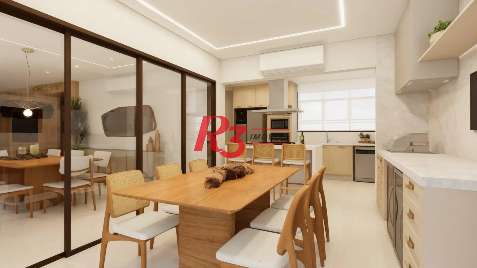 Apartamento à venda, 291 m² por R$ 4.290.000,00 - Aparecida - Santos/SP