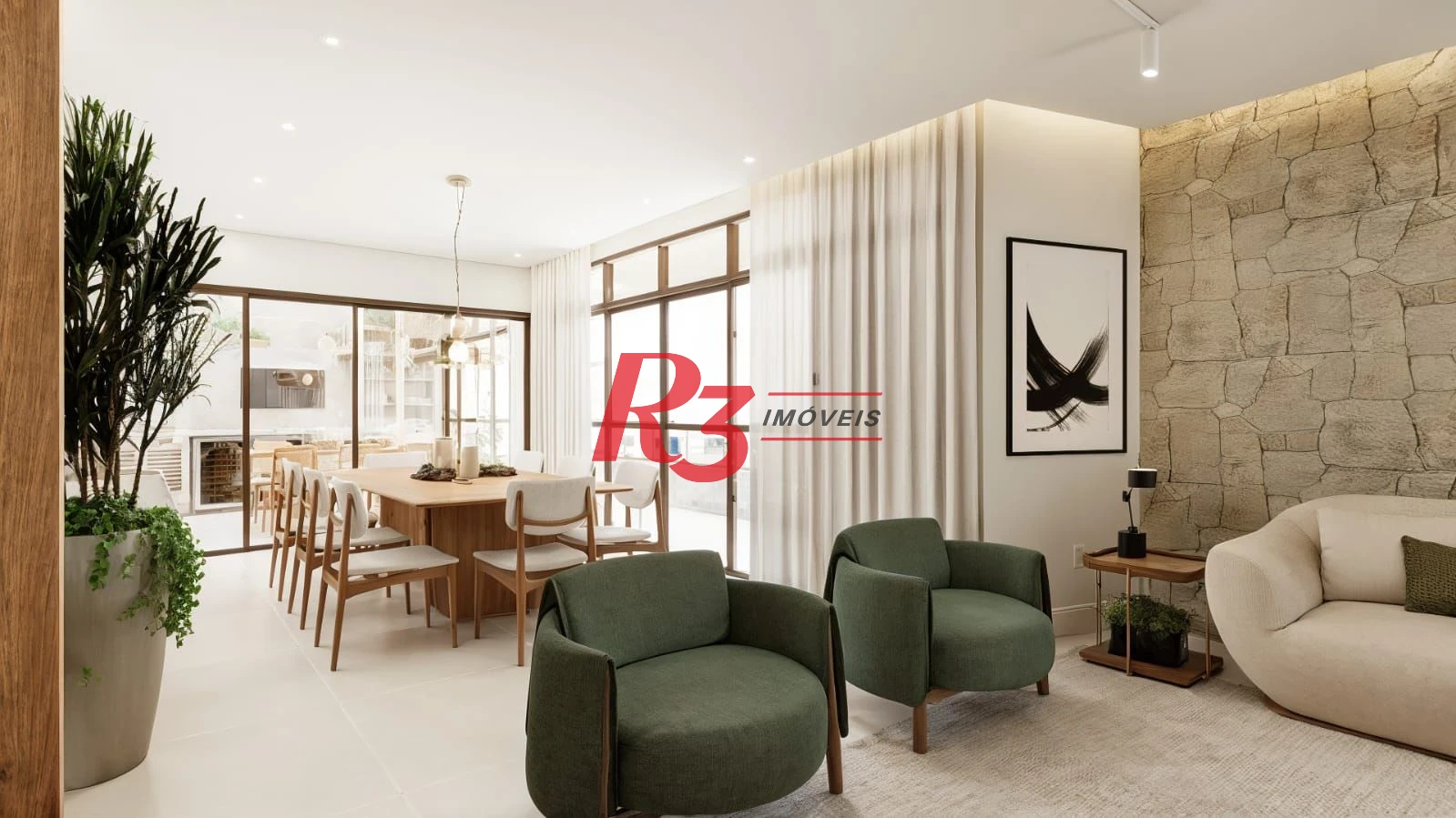 Apartamento à venda, 291 m² por R$ 4.290.000,00 - Aparecida - Santos/SP