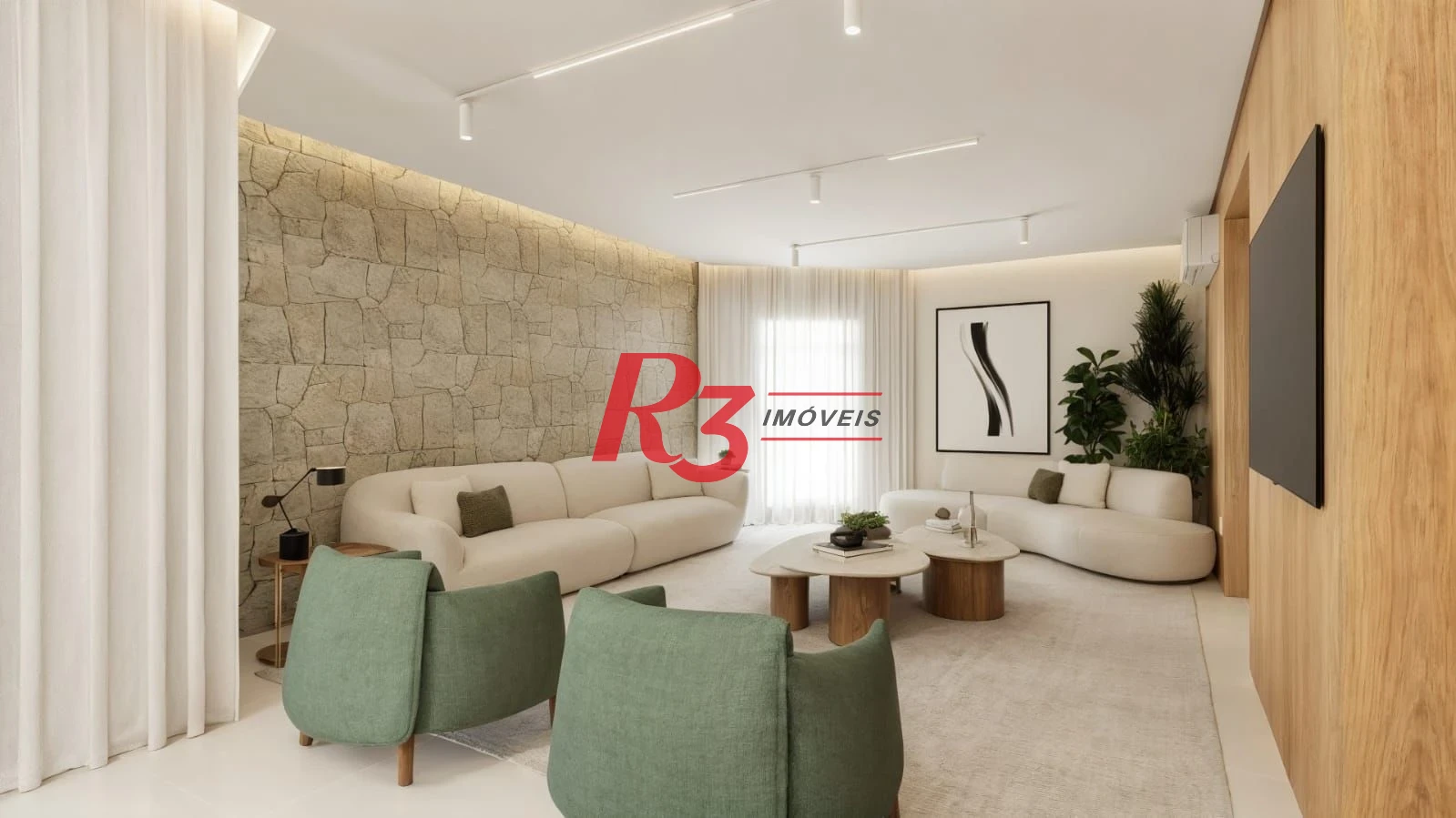 Apartamento à venda, 291 m² por R$ 4.290.000,00 - Aparecida - Santos/SP