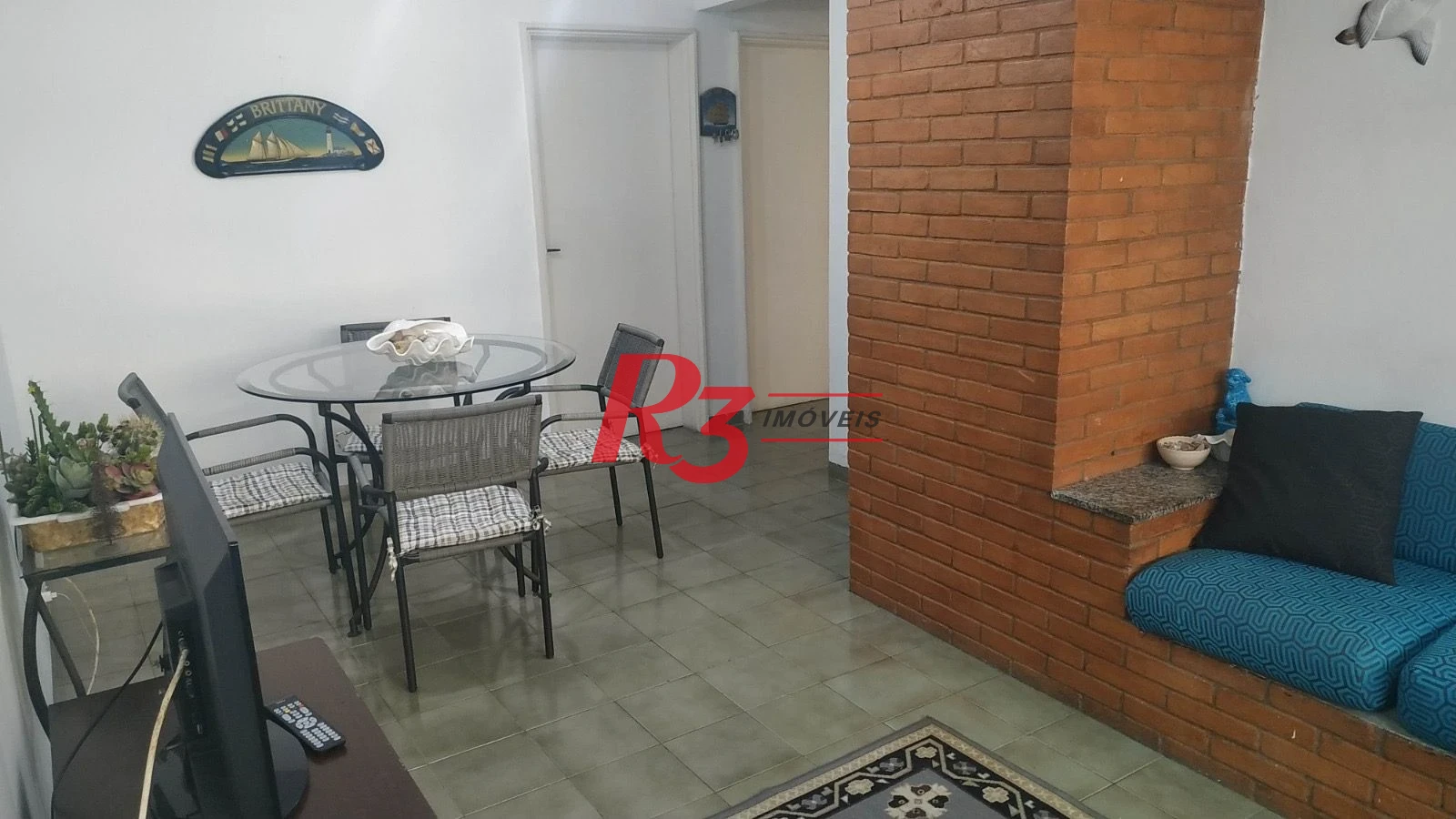 Apartamento para alugar, 74 m² por R$ 4.010,00/mês - Embaré - Santos/SP
