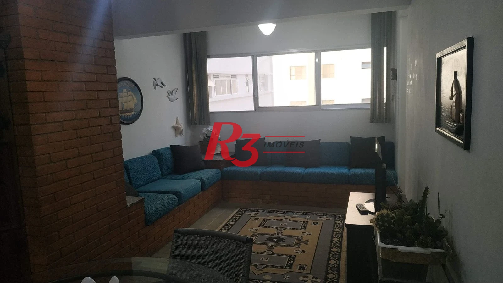 Apartamento para alugar, 74 m² por R$ 4.010,00/mês - Embaré - Santos/SP