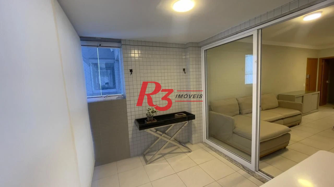 Apartamento com 2 dormitórios à venda, 82 m² por R$ 1.250.000,00 - Gonzaga - Santos/SP
