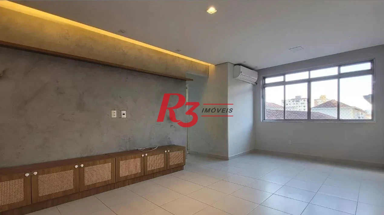 Apartamento com 2 dormitórios à venda, 85 m² por R$ 550.000,00 - Boqueirão - Santos/SP