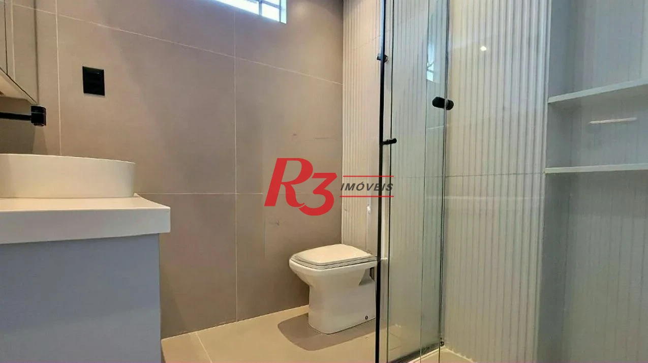 Apartamento com 2 dormitórios à venda, 85 m² por R$ 550.000,00 - Boqueirão - Santos/SP