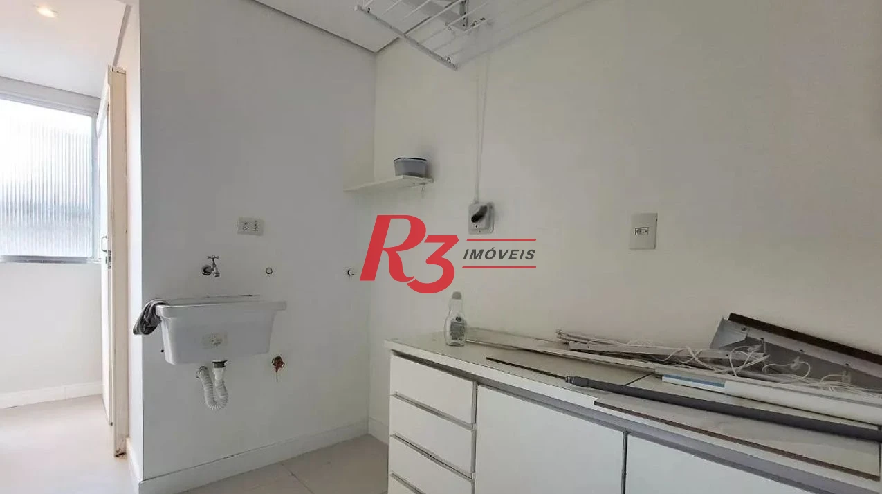Apartamento com 2 dormitórios à venda, 85 m² por R$ 550.000,00 - Boqueirão - Santos/SP