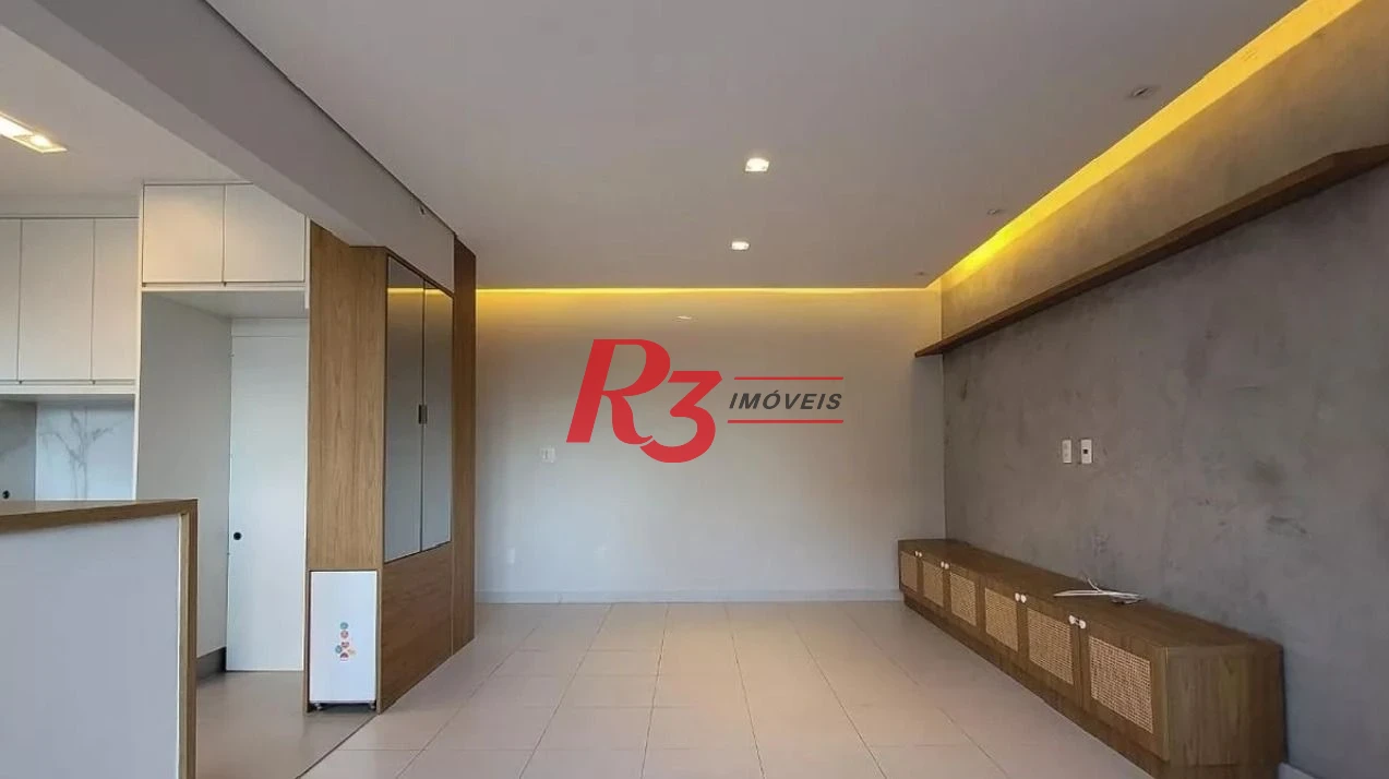 Apartamento com 2 dormitórios à venda, 85 m² por R$ 550.000,00 - Boqueirão - Santos/SP