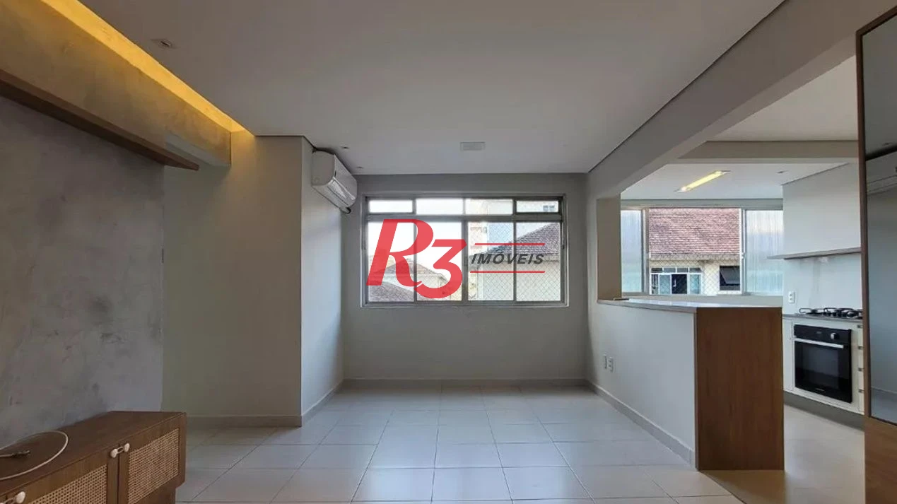 Apartamento com 2 dormitórios à venda, 85 m² por R$ 550.000,00 - Boqueirão - Santos/SP