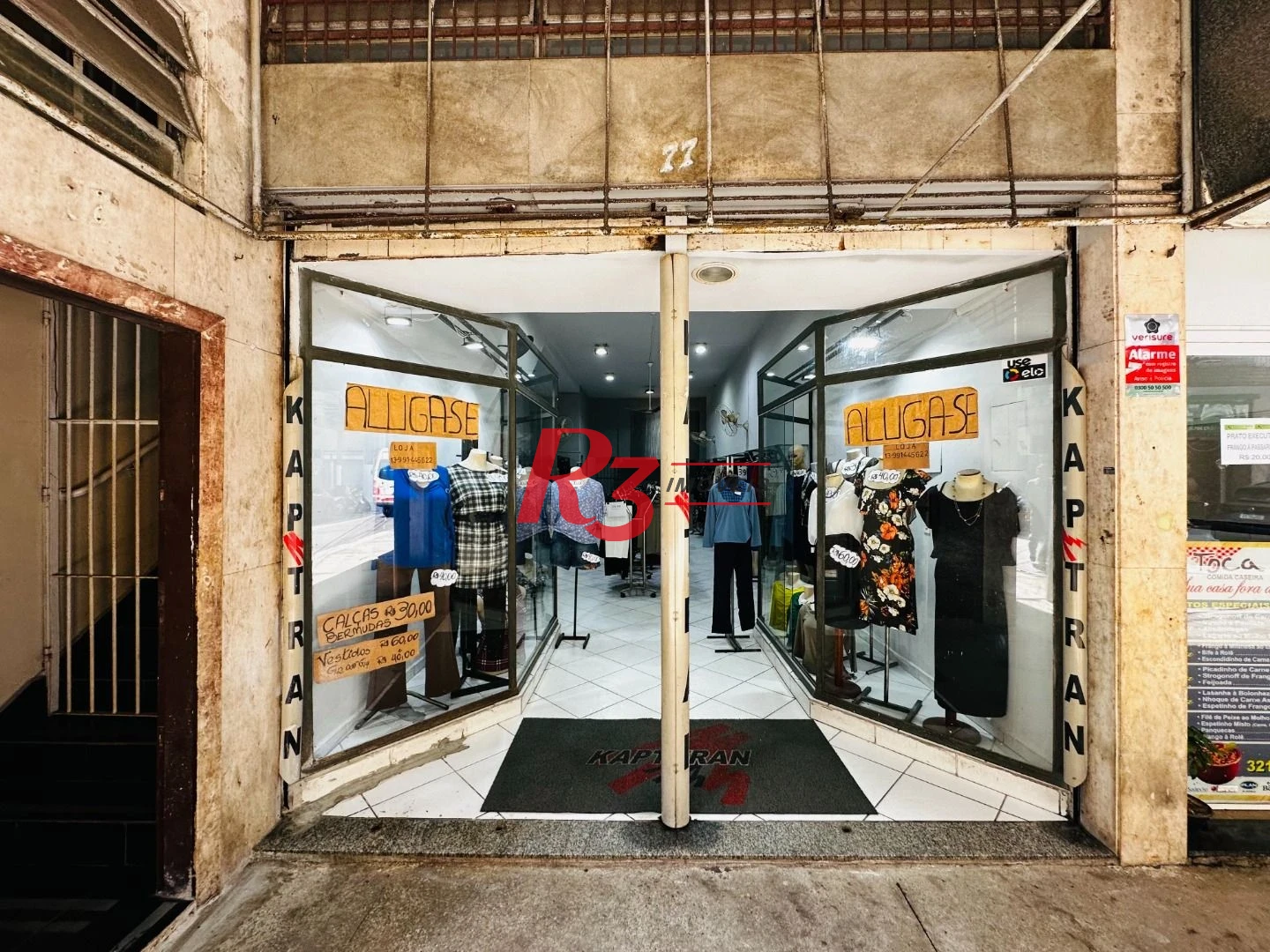 Loja, 70 m² - venda por R$ 420.000,00 ou aluguel por R$ 3.100,00/mês - Centro - Santos/SP
