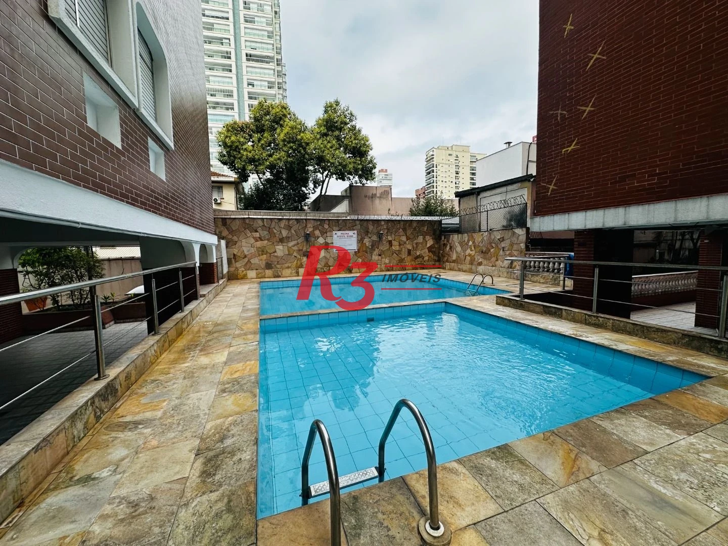 Apartamento com 2 dormitórios à venda, 99 m² - Boqueirão - Santos/SP