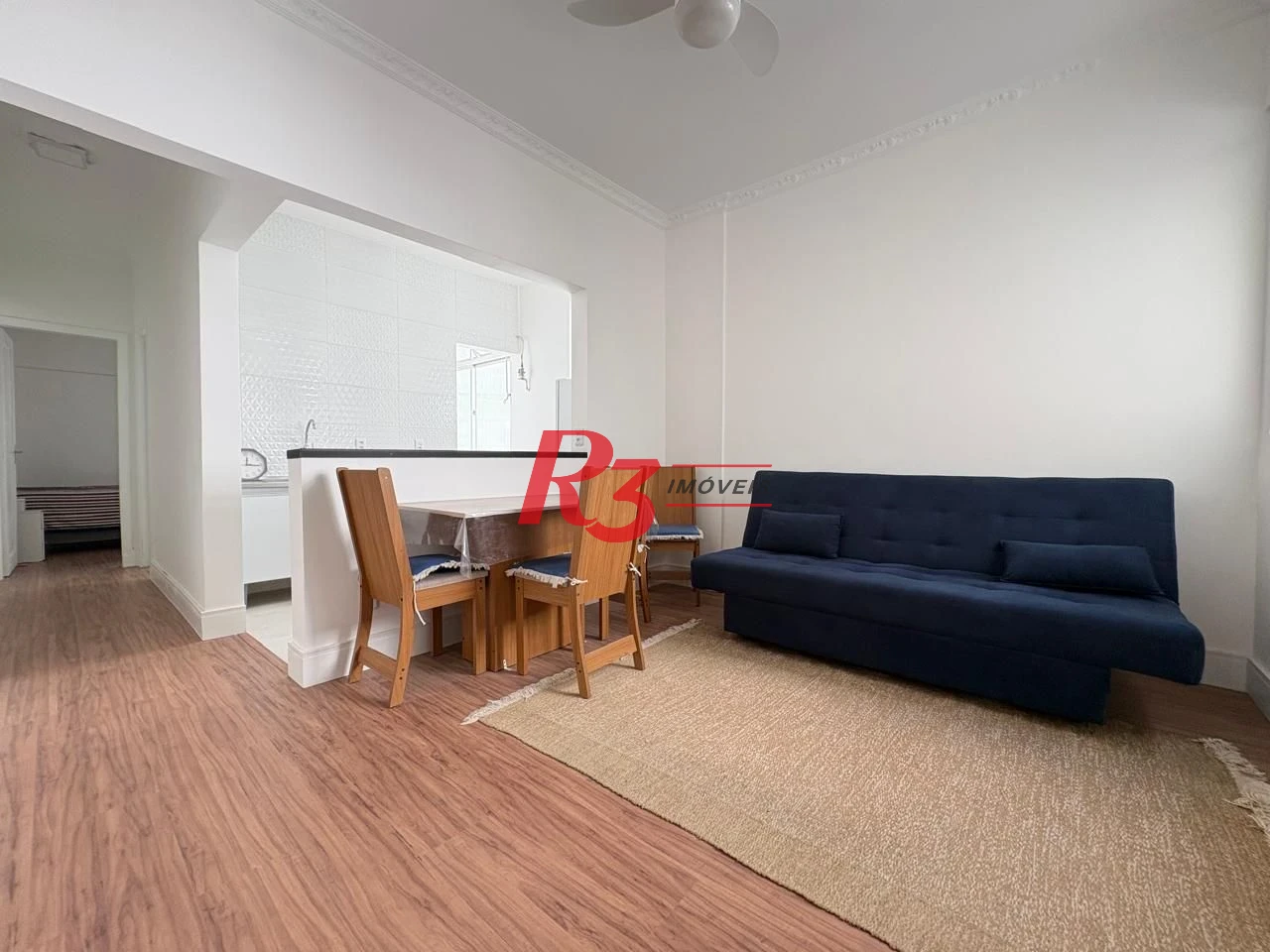 Apartamento para alugar, 59 m² por R$ 3.500,00/mês - Boqueirão - Santos/SP