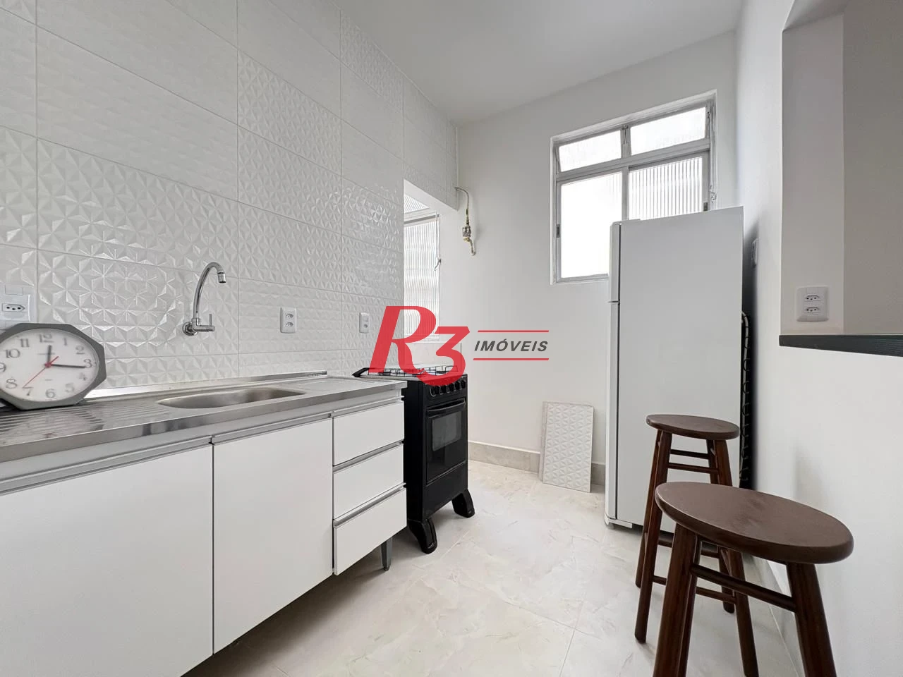 Apartamento para alugar, 59 m² por R$ 3.500,00/mês - Boqueirão - Santos/SP