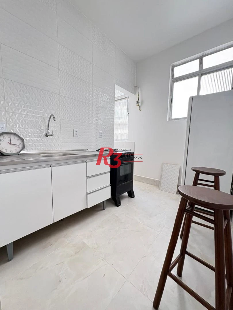 Apartamento para alugar, 59 m² por R$ 3.500,00/mês - Boqueirão - Santos/SP