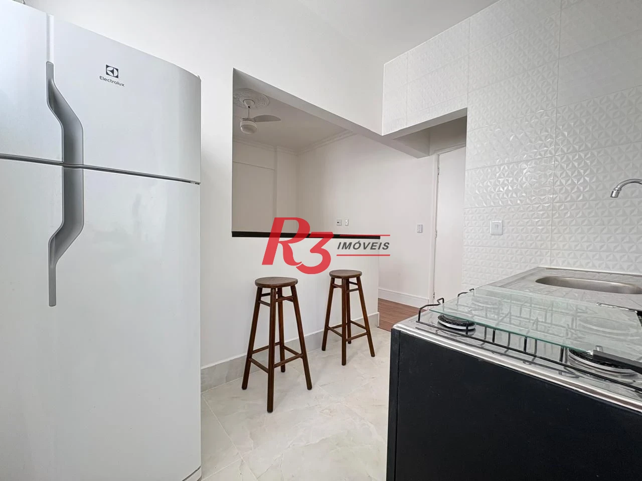 Apartamento para alugar, 59 m² por R$ 3.500,00/mês - Boqueirão - Santos/SP