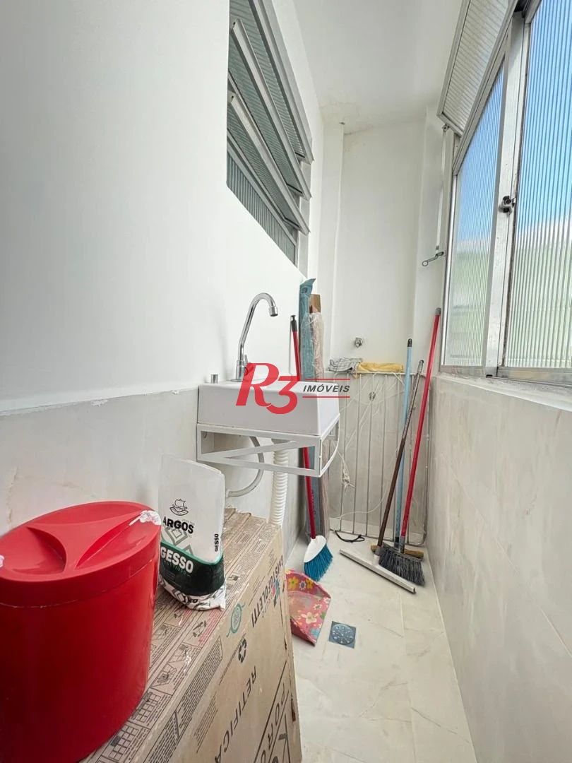Apartamento para alugar, 59 m² por R$ 3.500,00/mês - Boqueirão - Santos/SP