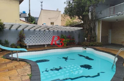 Terreno à venda, 500 m² por R$ 2.250.000,00 - Vila Matias - Santos/SP
