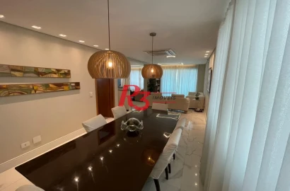 Sobrado, 334 m² - venda por R$ 2.350.000,00 ou aluguel por R$ 18.000,00/mês - Boqueirão - Santos/SP