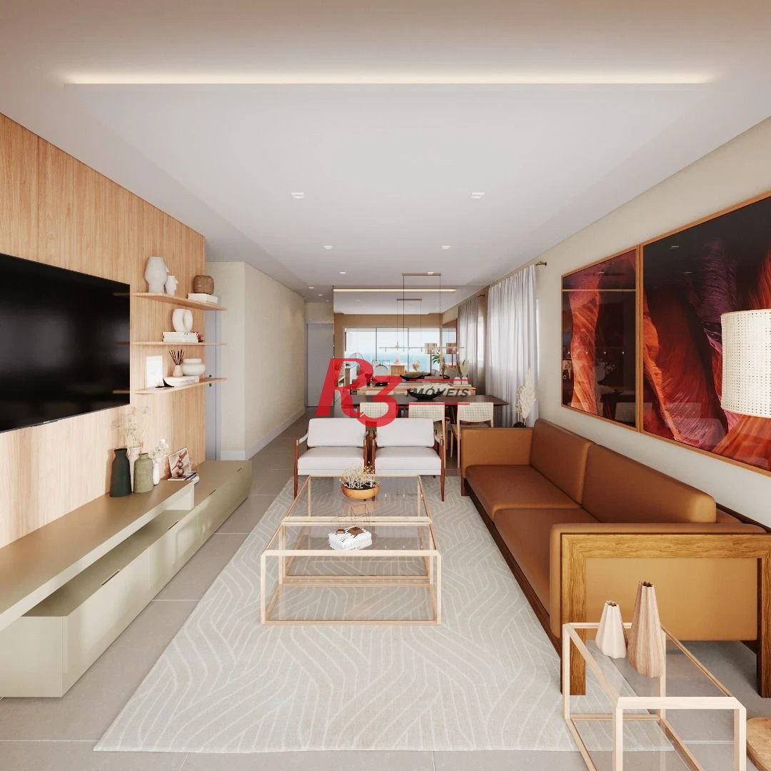 Apartamento à venda, 158 m² por R$ 4.488.000,00 - Embaré - Santos/SP