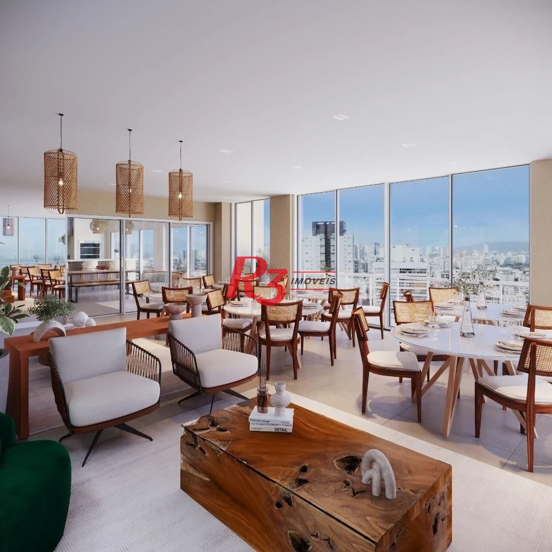 Apartamento à venda, 158 m² por R$ 4.488.000,00 - Embaré - Santos/SP