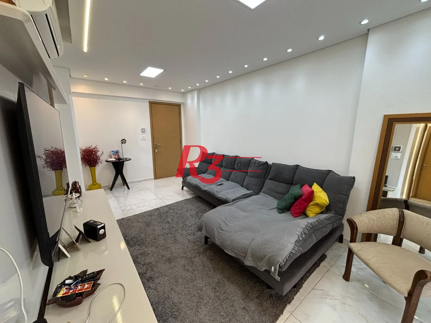 Apartamento à venda, 81 m² por R$ 1.280.000,00 - Boqueirão - Santos/SP