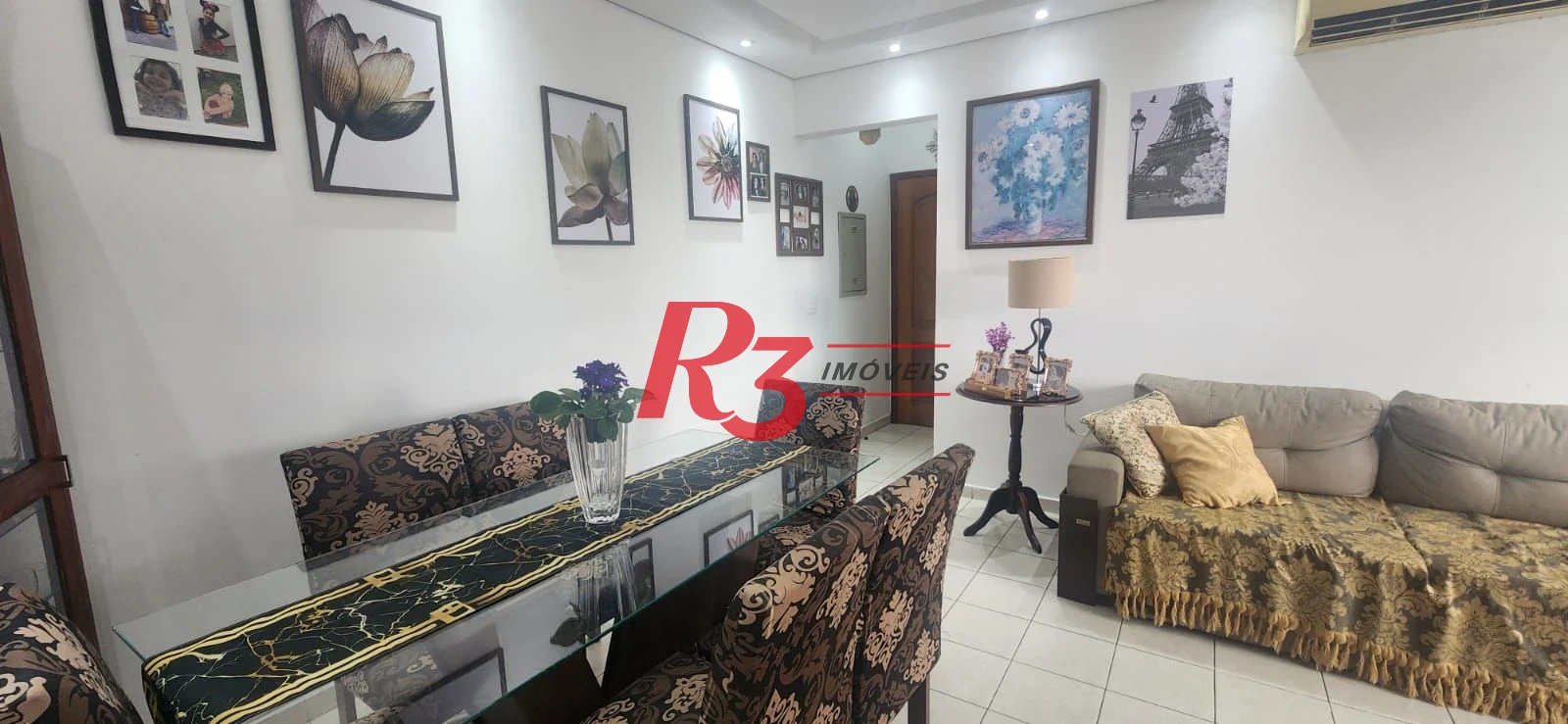 Apartamento à venda, 100 m² por R$ 830.000,00 - Pompéia - Santos/SP