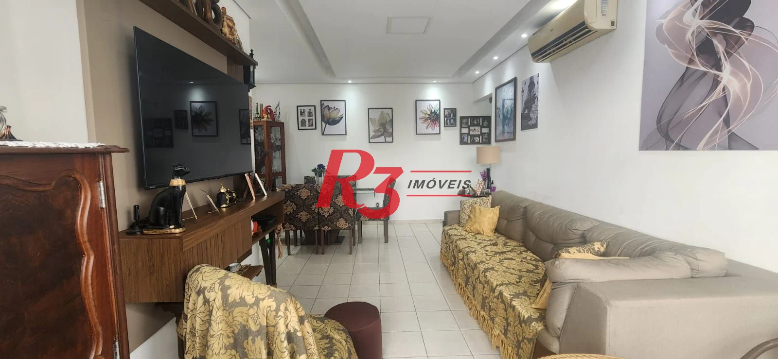 Apartamento à venda, 100 m² por R$ 830.000,00 - Pompéia - Santos/SP