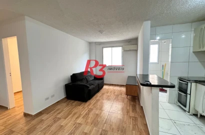 Apartamento à venda, 54 m² por R$ 265.000,00 - Chico de Paula - Santos/SP