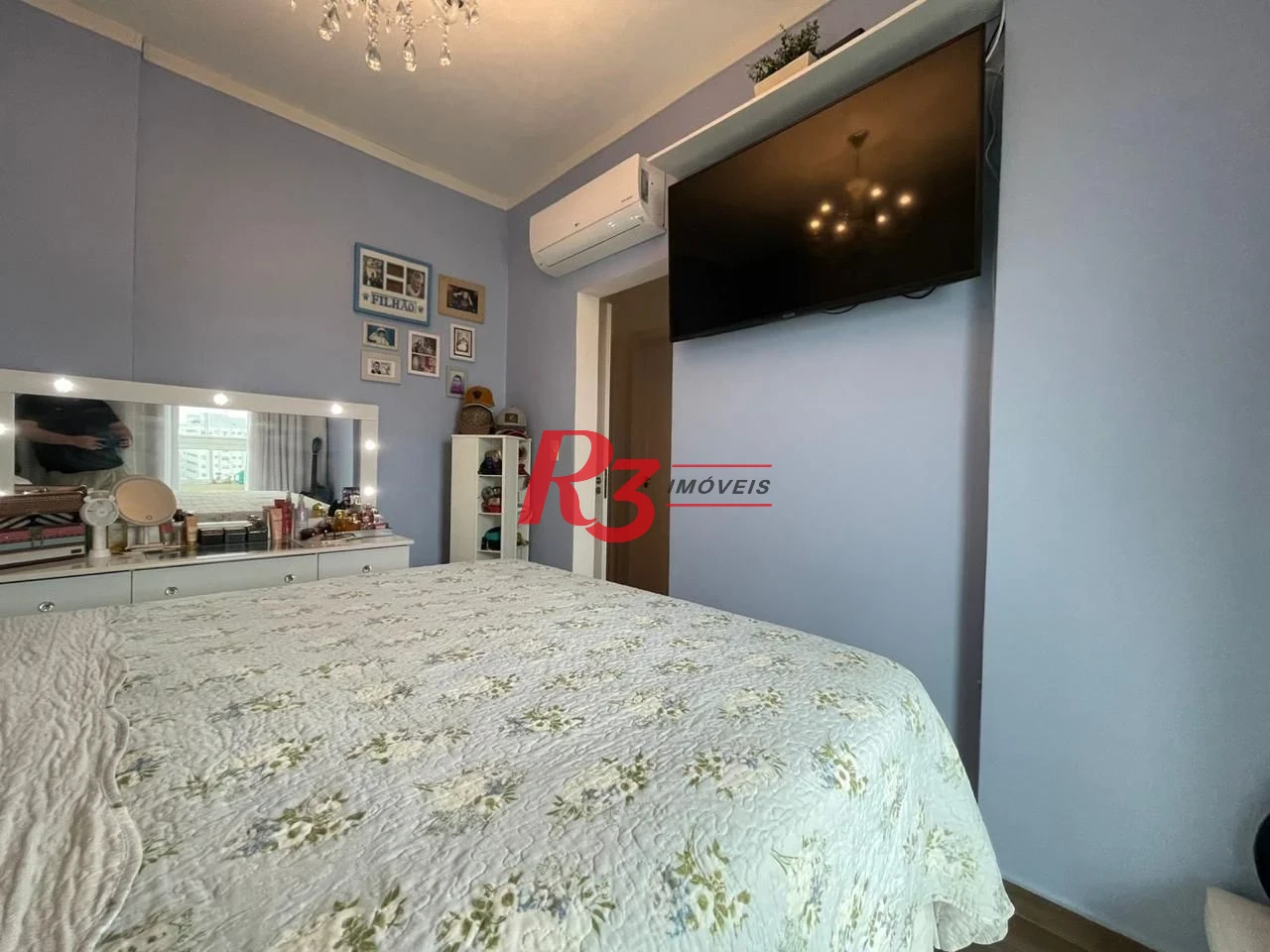 Apartamento com 3 dormitórios à venda, 92 m² por R$ 810.000,00 - Itararé - São Vicente/SP