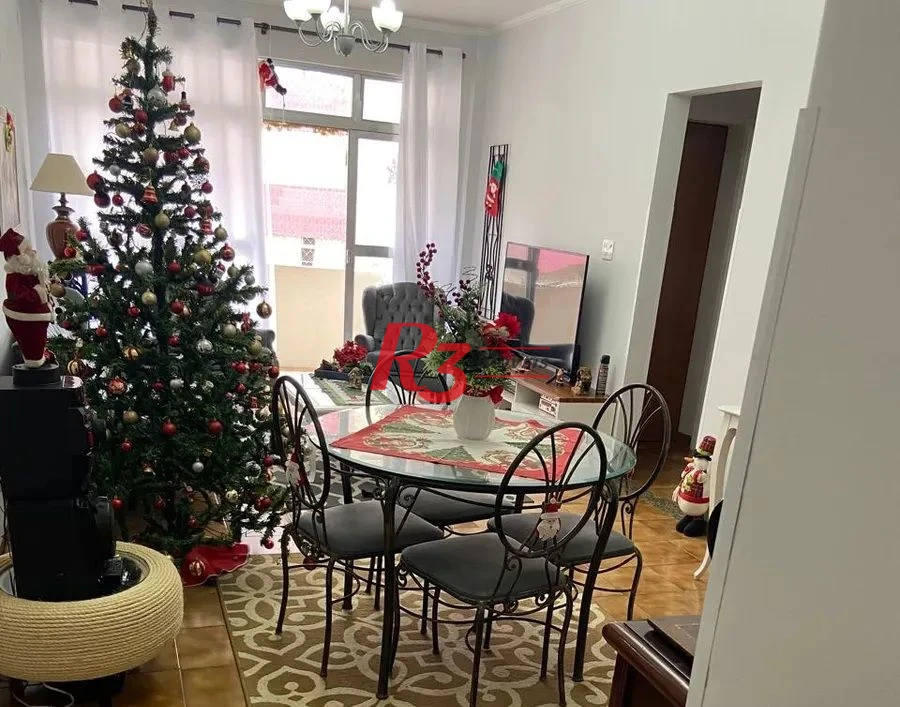 Apartamento à venda, 83 m² por R$ 425.000,00 - José Menino - Santos/SP