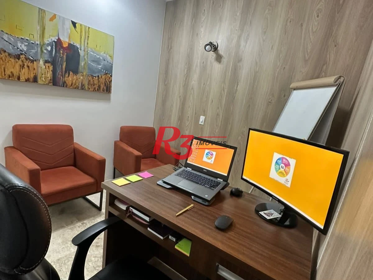 Sala à venda, 45 m² por R$ 300.000,00 - Encruzilhada - Santos/SP