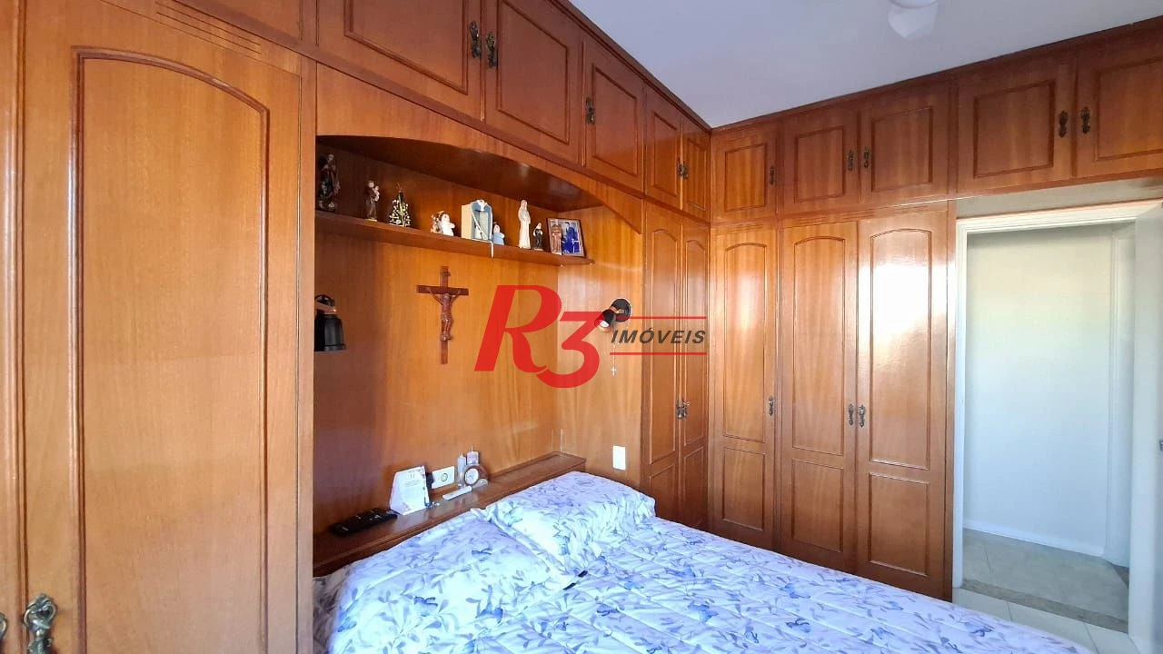 Apartamento à venda, 118 m² por R$ 760.000,00 - Campo Grande - Santos/SP