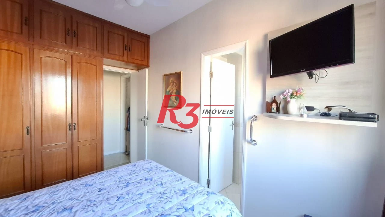 Apartamento à venda, 118 m² por R$ 760.000,00 - Campo Grande - Santos/SP